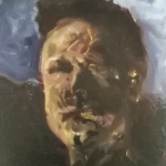 Marka Aniołkowskiego malarski portret mężczyzny